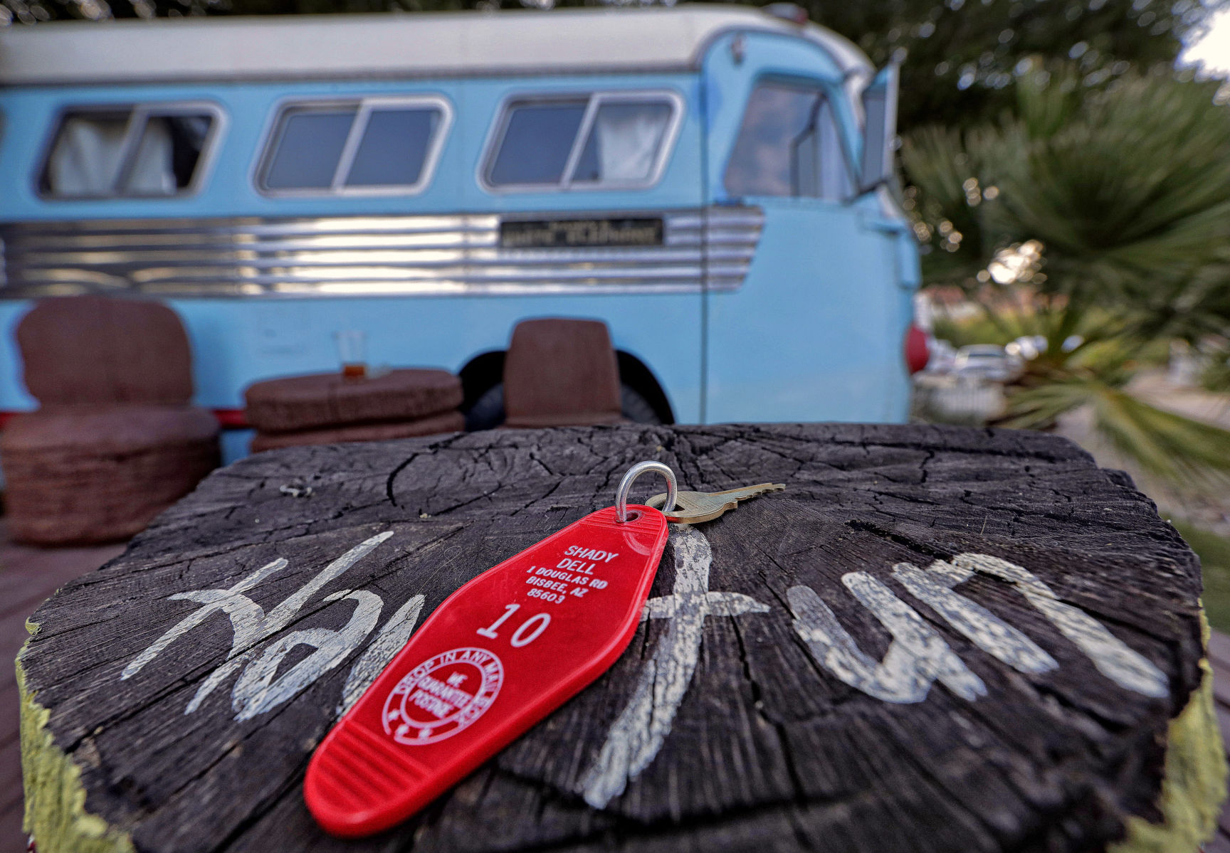 Vintage trailer court